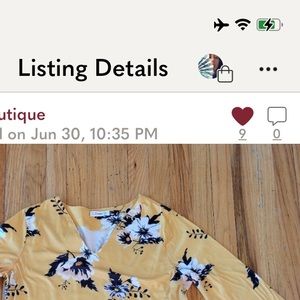 PAT PAT Yellow White Black Floral Tee shirt dress | size XL